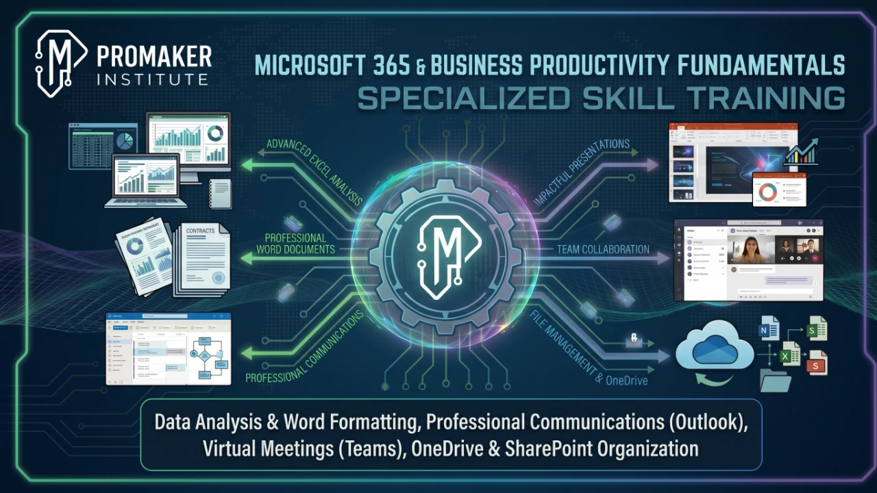 Specialized Skill Training - Microsoft 365 & Business Productivity Fundamentals course cover